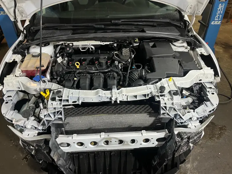 Ford Focus: мойка двигателя и радиатора, фото 1 из 1