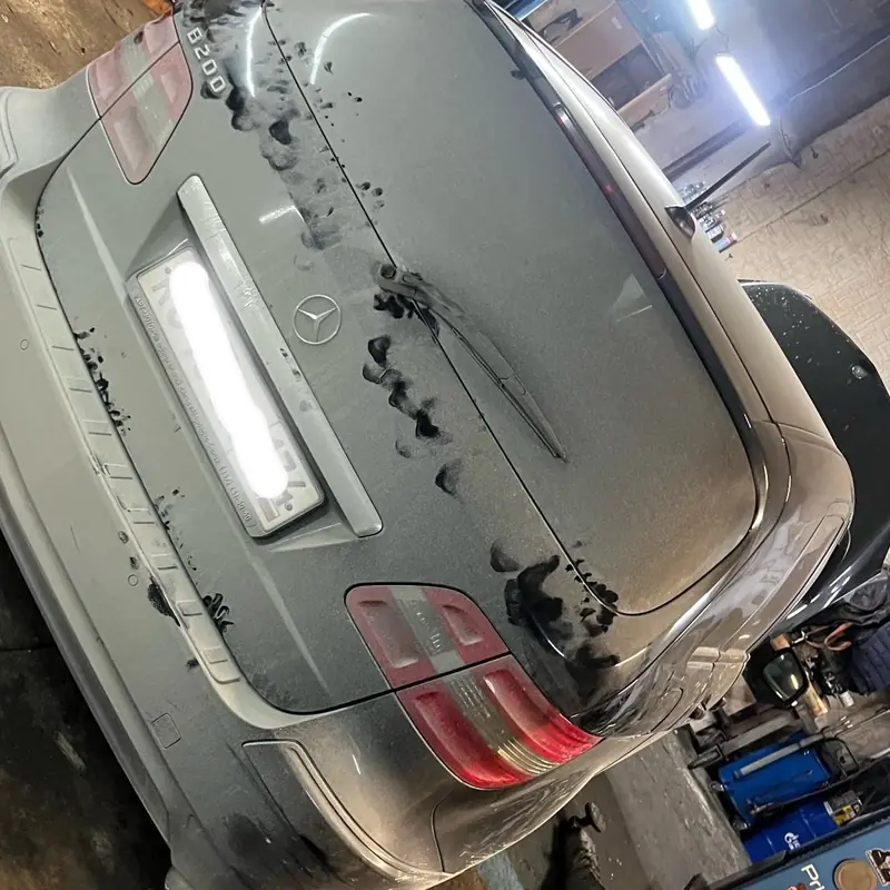 Mercedes: замена топливного модуля и задних пружин, фото 1 из 3