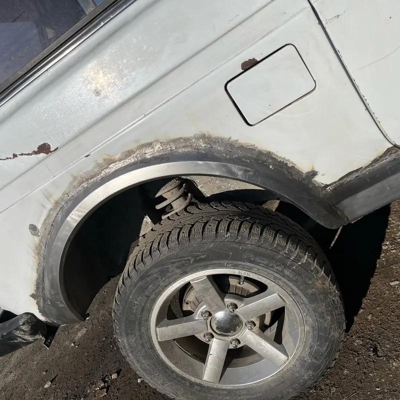 Lada Niva: сварка кузова Нивы: пороги, арки и крылья, фото 6 из 6