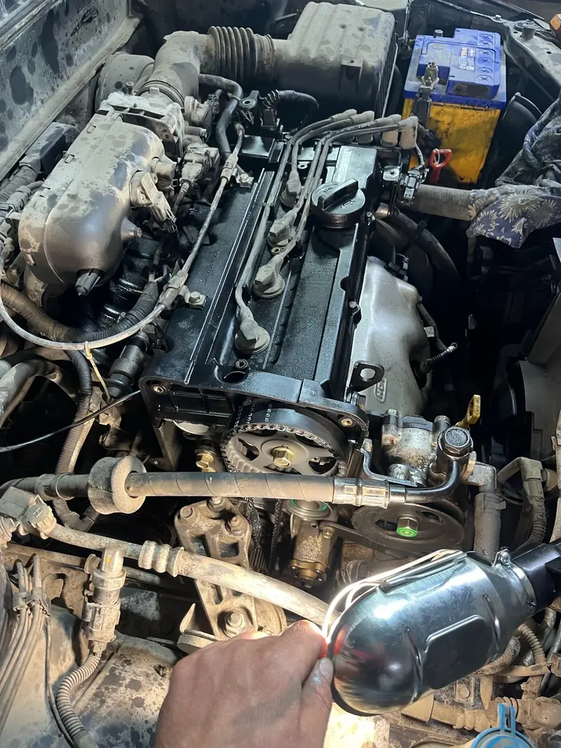Hyundai Elantra: замена ГРМ, фото 1 из 2