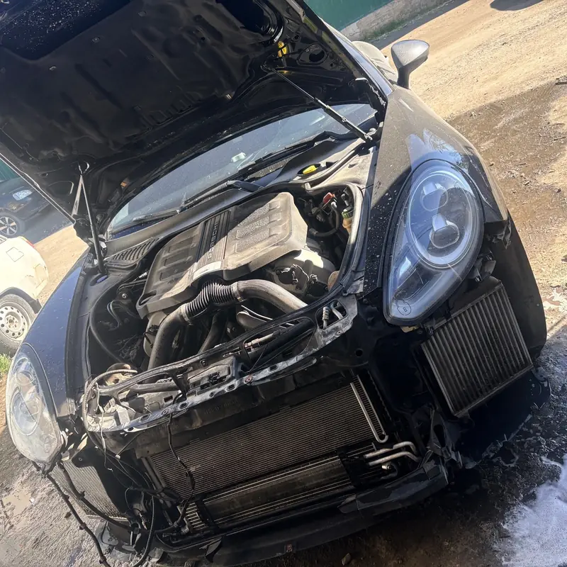Porsche: мойка радиатора, фото 1 из 3